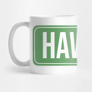 hawk drive Mug